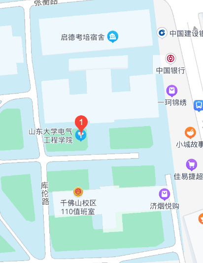 菏泽职业学院地图高清图片